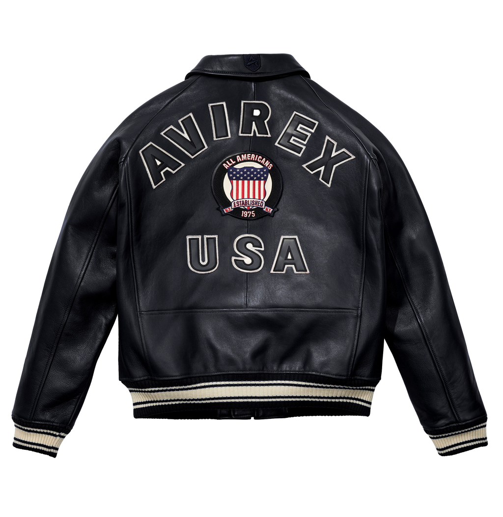 Avirex Icon Jacket Jet Black