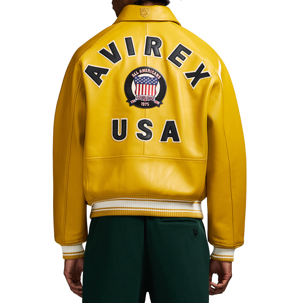 Avirex Icon Jacket Yellow