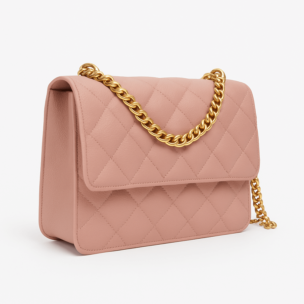 Nuvia Bloom Evora Quilted Shoulder Bag for Women – Vegan Leather