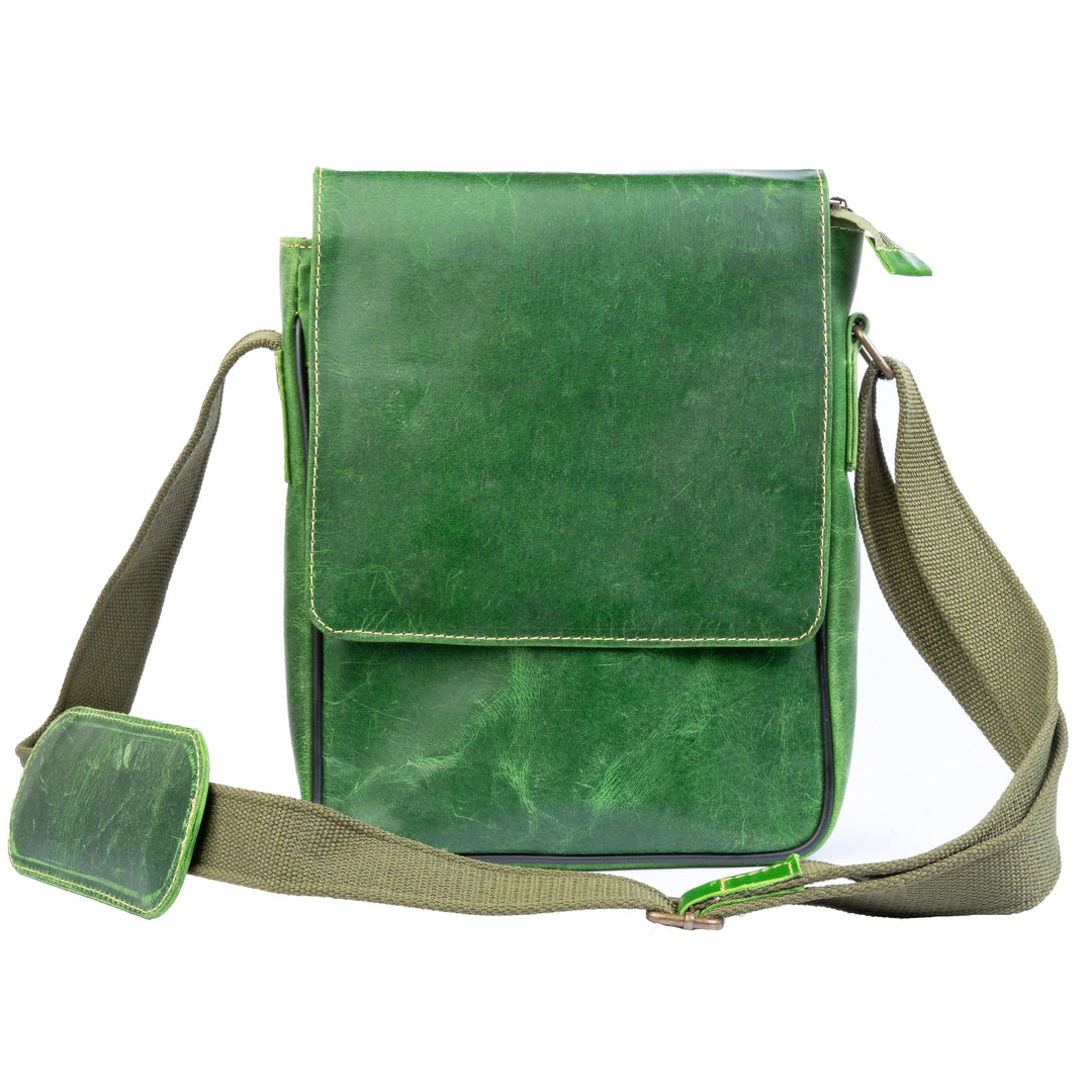Vintage Leather Crossbody Bag