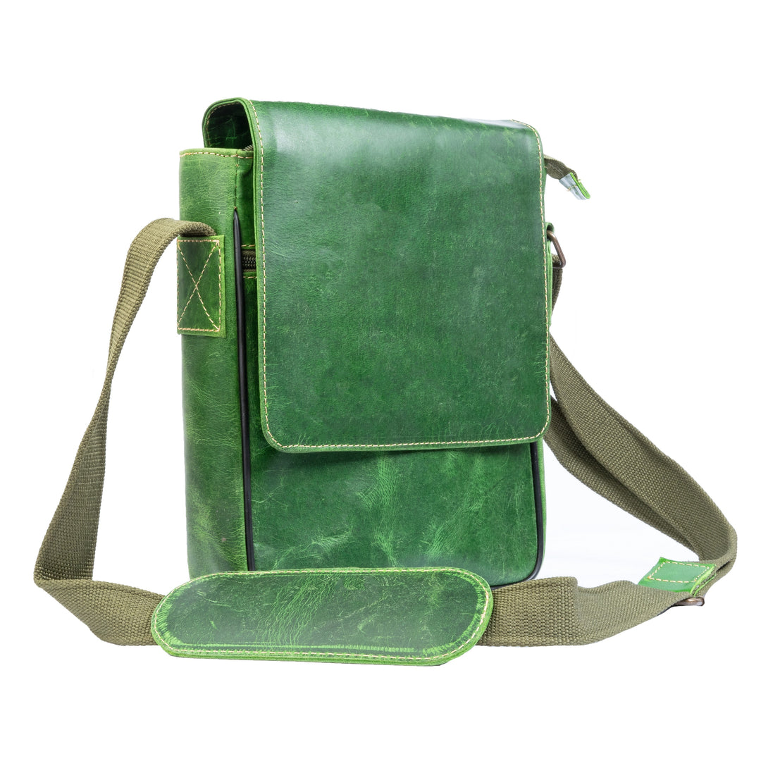 Vintage Leather Crossbody Bag