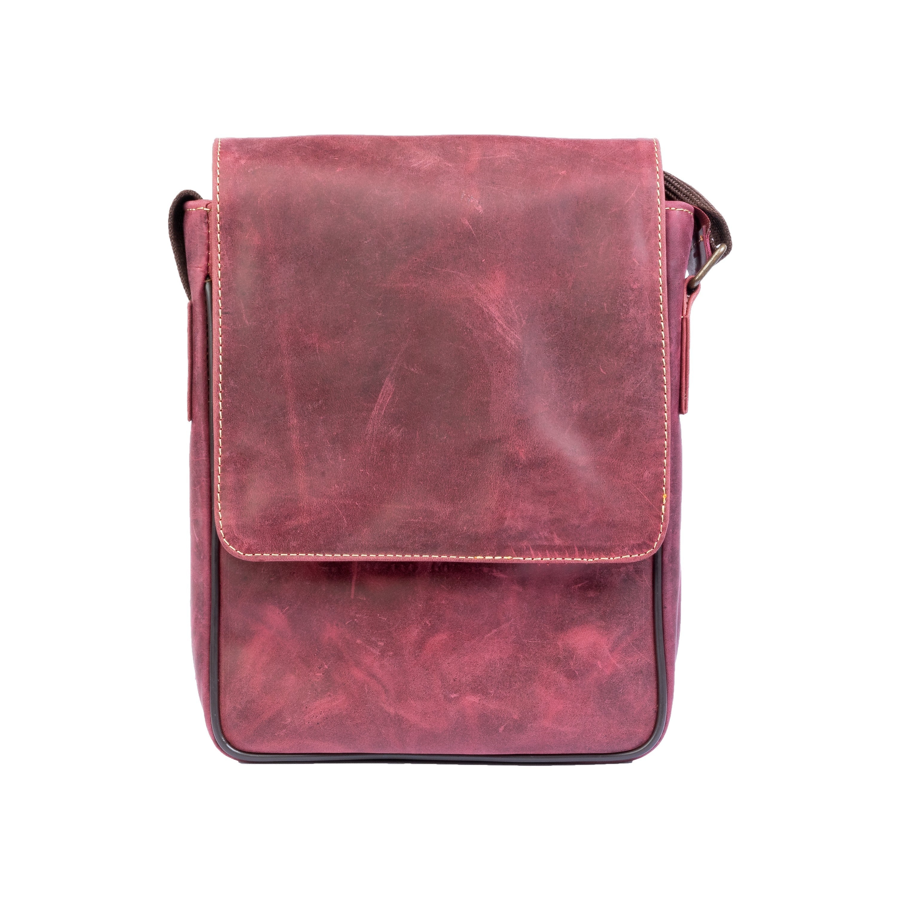 Vintage Leather Crossbody Bag