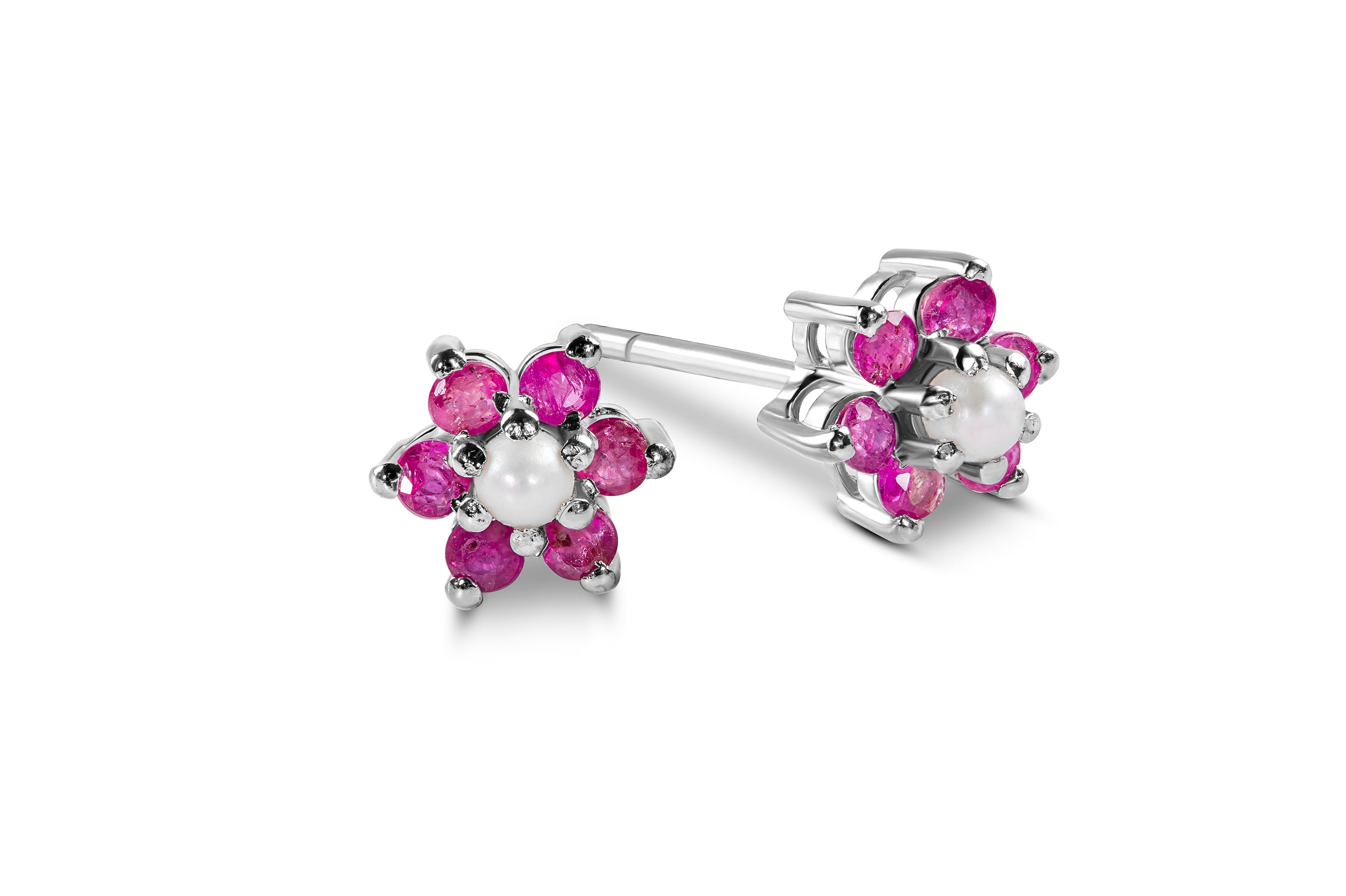 Pink Spark Earrings