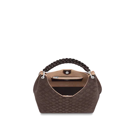 Louis Vuitton Carmel Mahina Women's Bag 'Chocolate Brown Cashmere Beige'