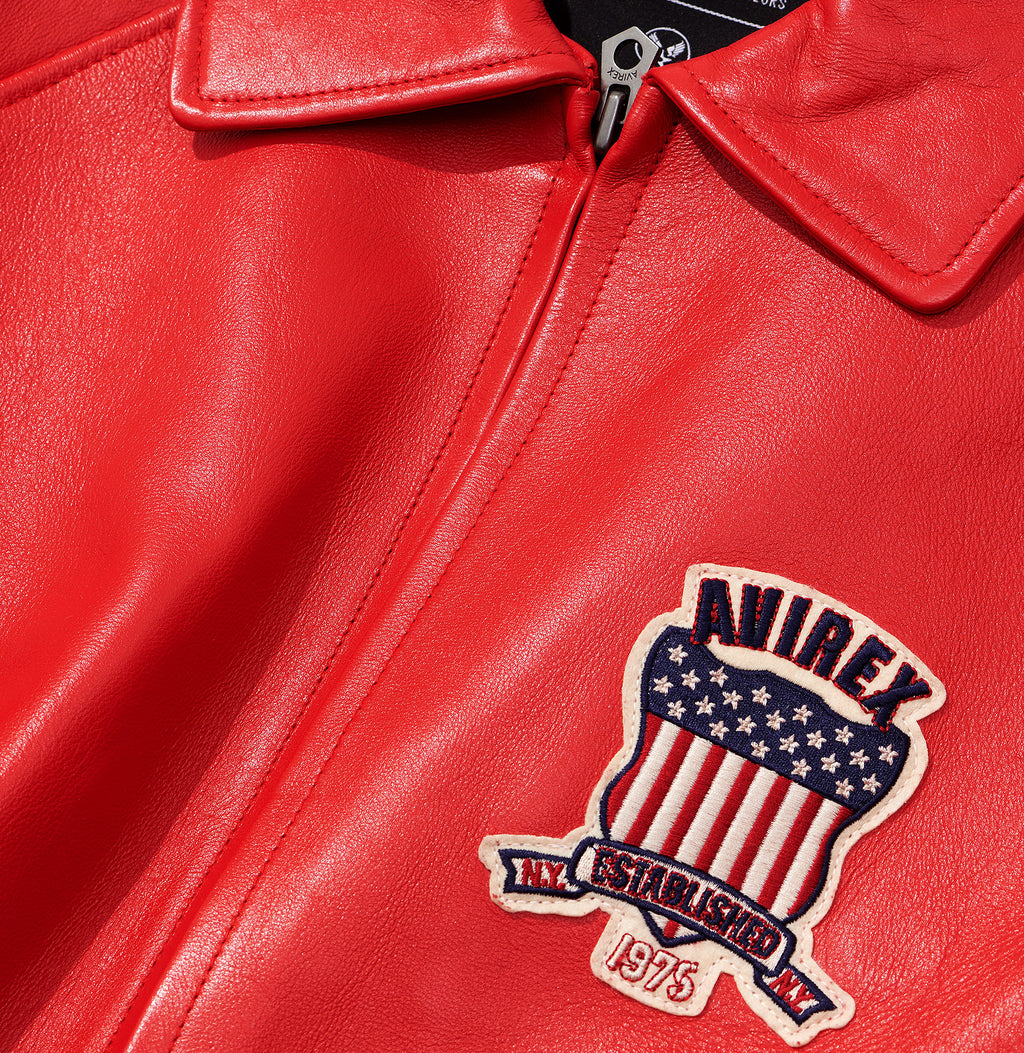 Avirex Icon Jacket Red