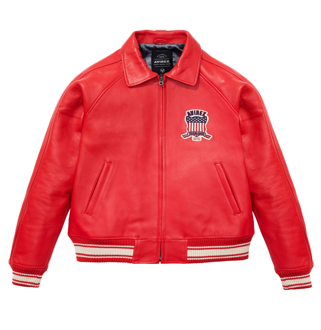 Avirex Icon Jacket Red