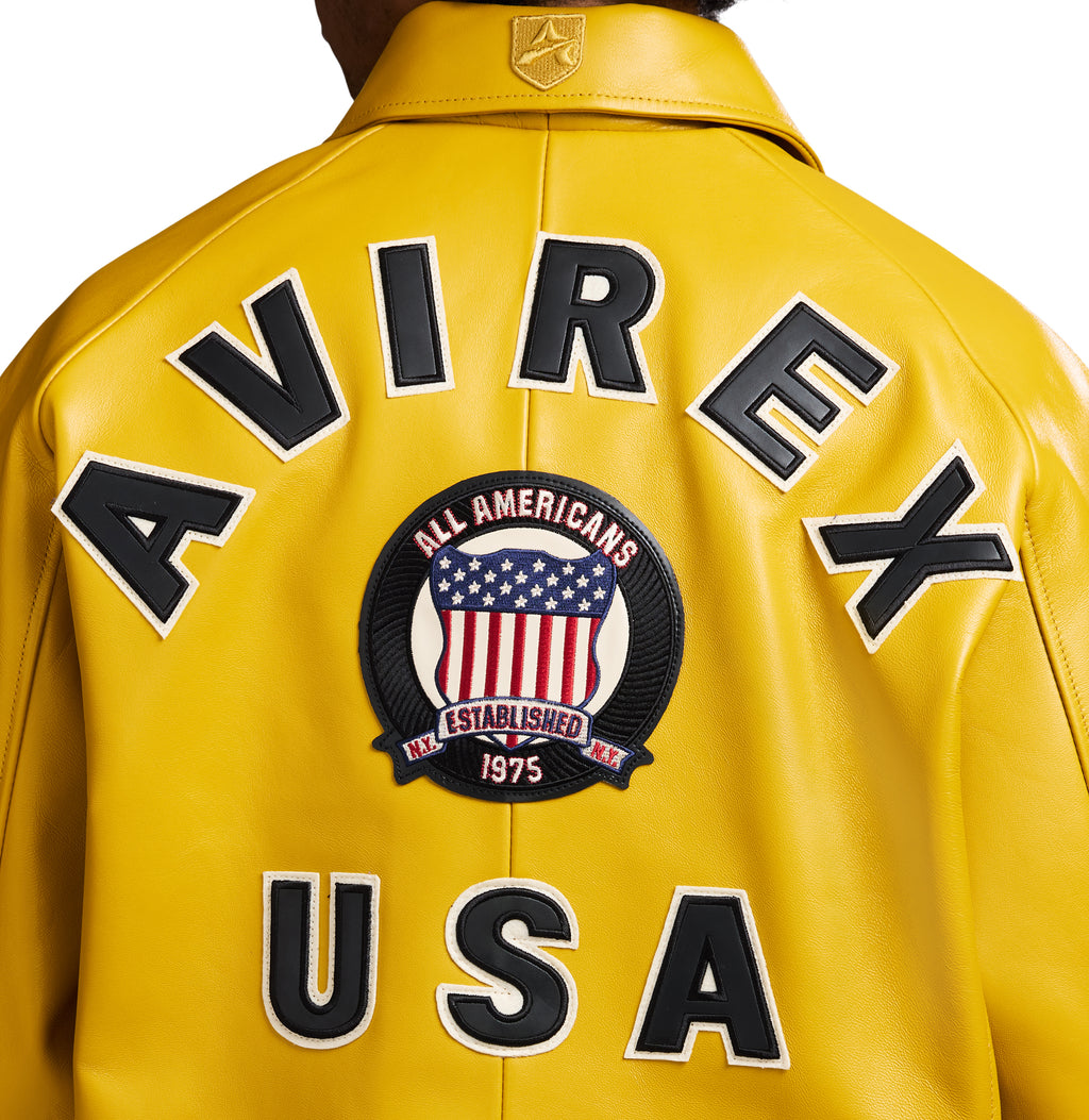 Avirex Icon Jacket Yellow