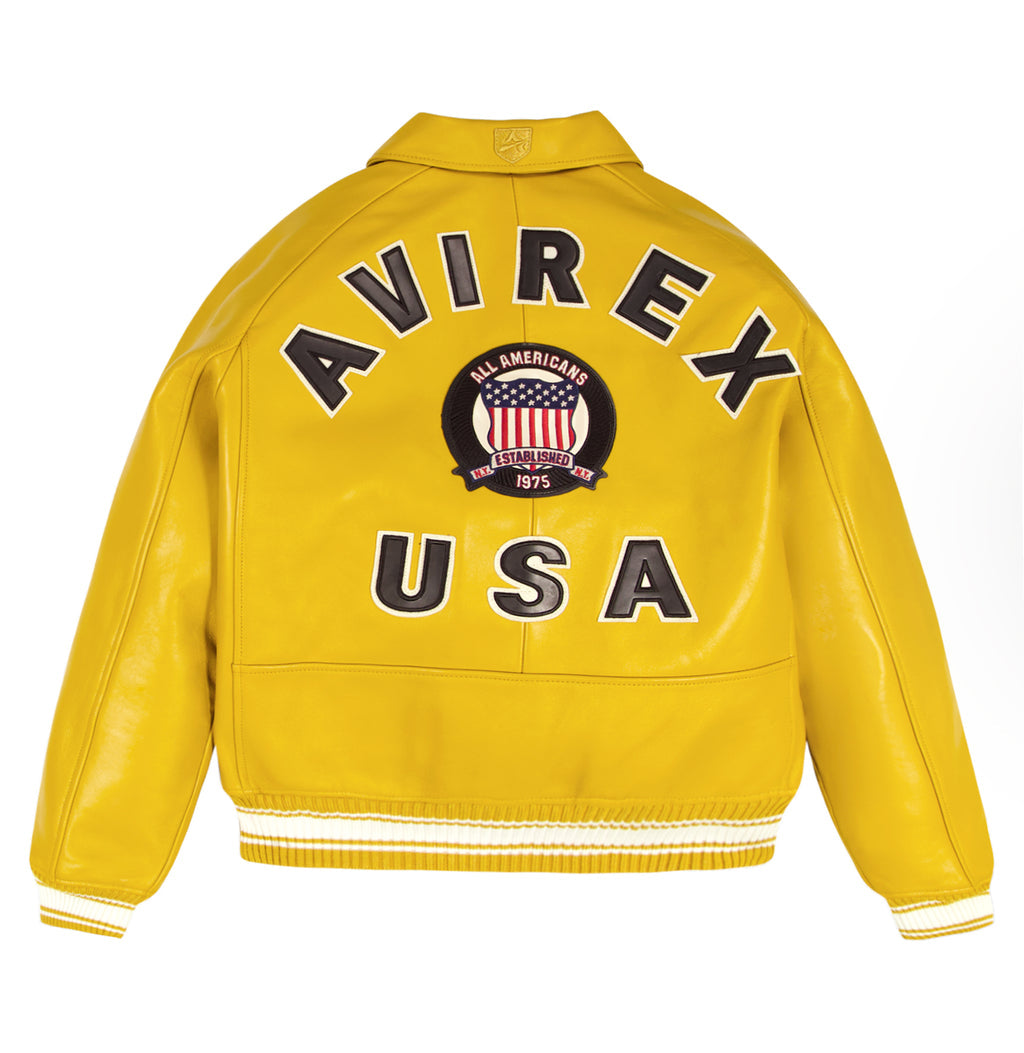 Avirex Icon Jacket Yellow