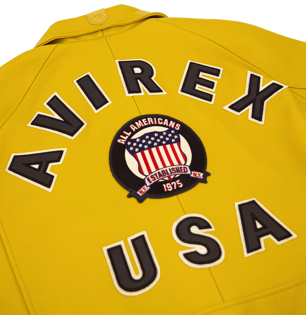 Avirex Icon Jacket Yellow