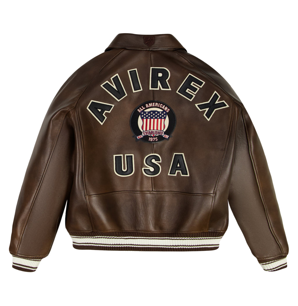 Avirex Icon Jacket Vintage Brown