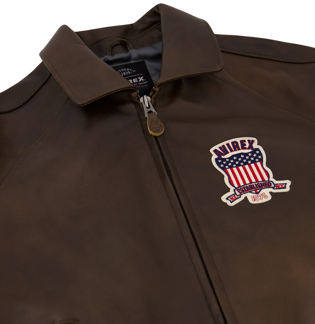 Avirex Icon Jacket Vintage Brown