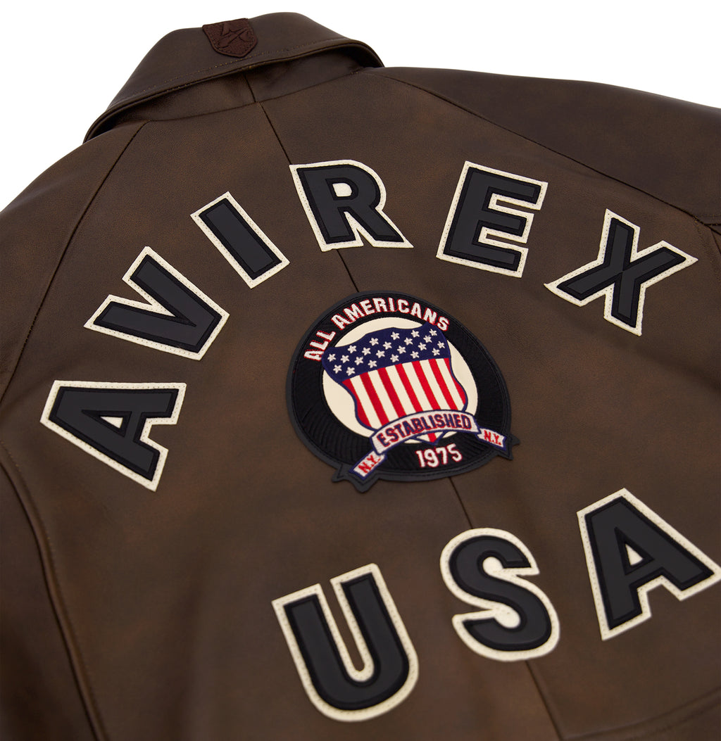 Avirex Icon Jacket Vintage Brown
