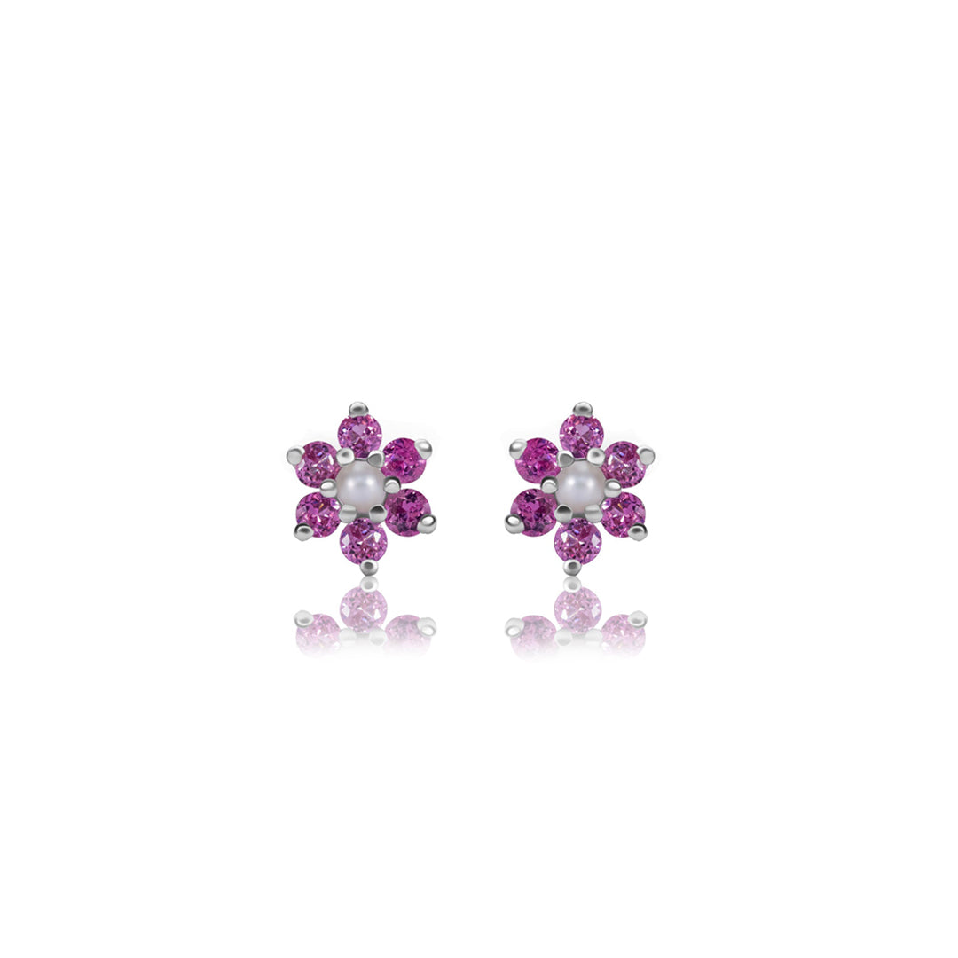 Pink Spark Earrings
