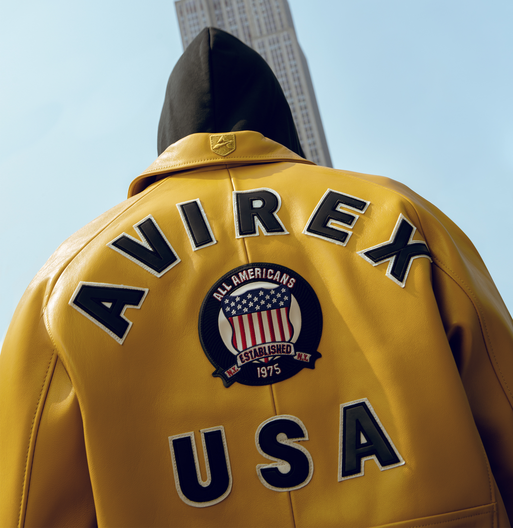 Avirex Icon Jacket Yellow