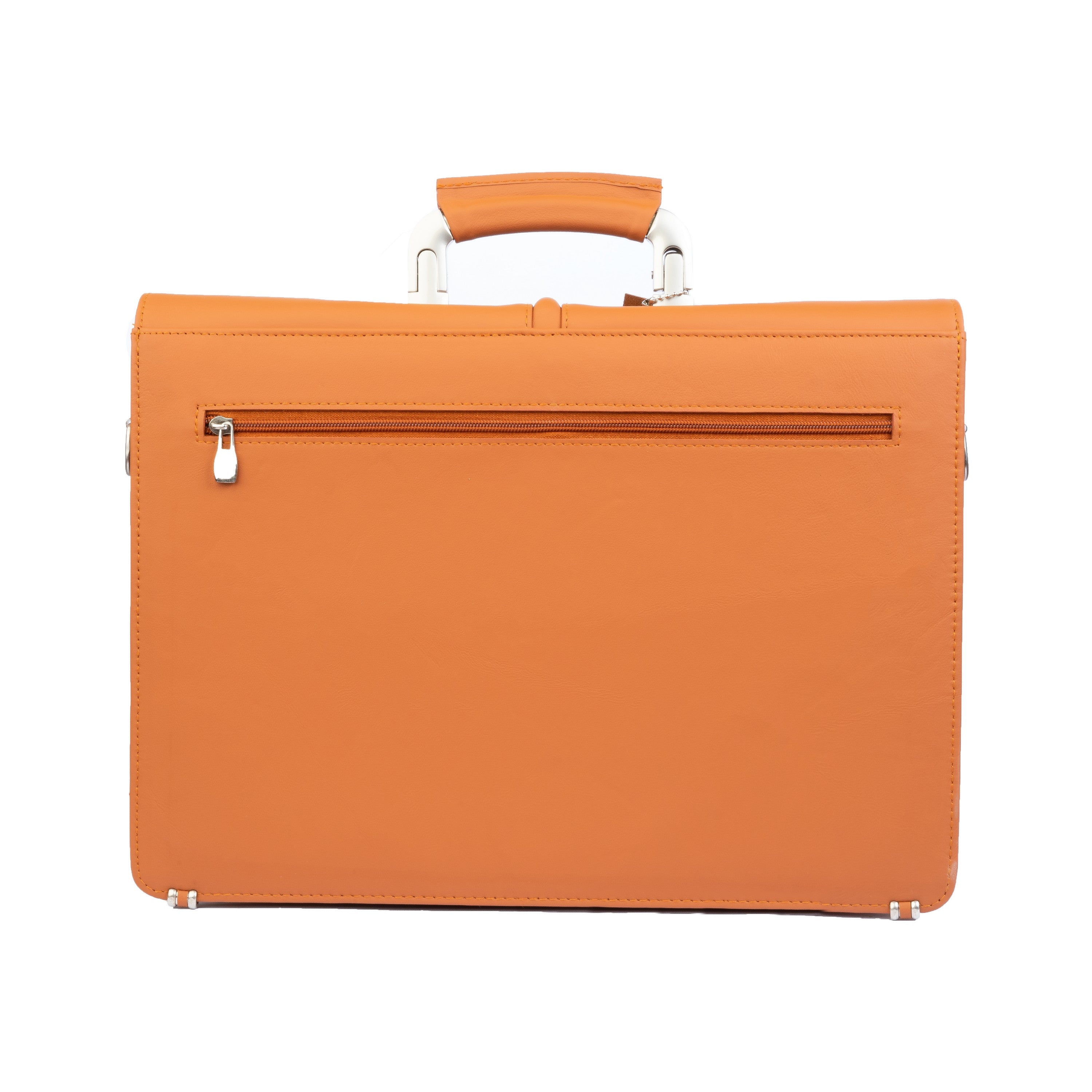 Modern Leather Office Bag With Lock