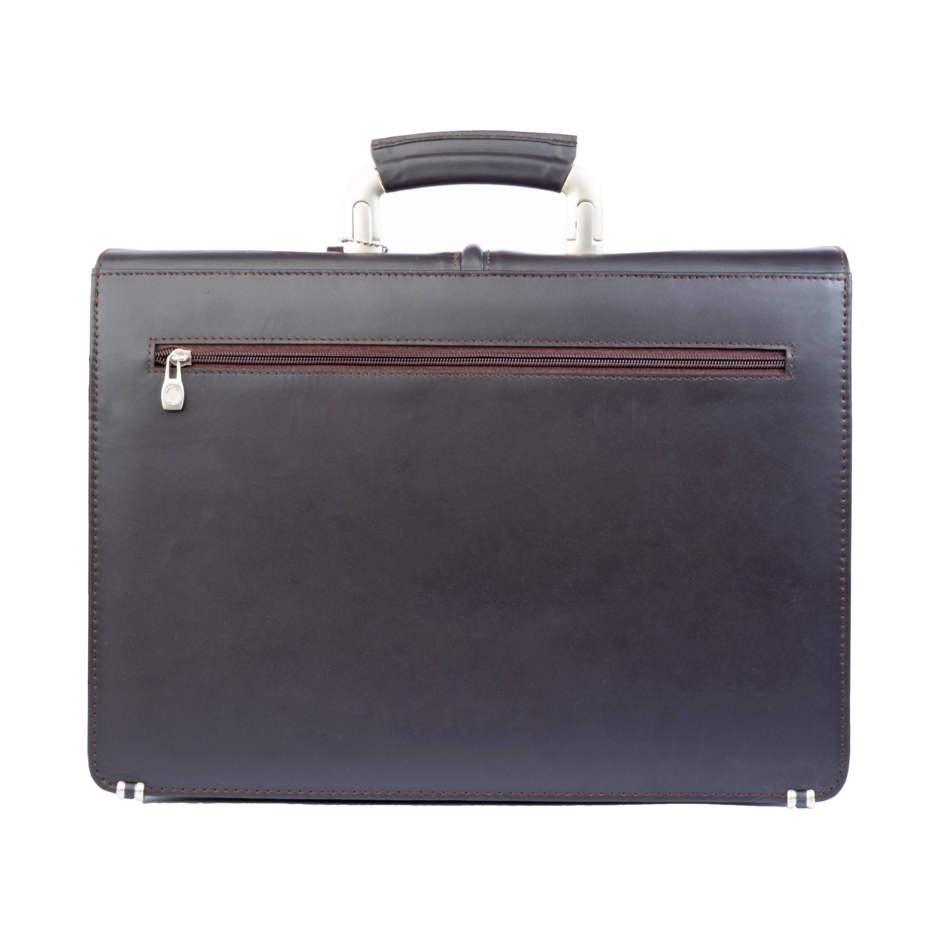 Modern Leather Office Bag With Lock