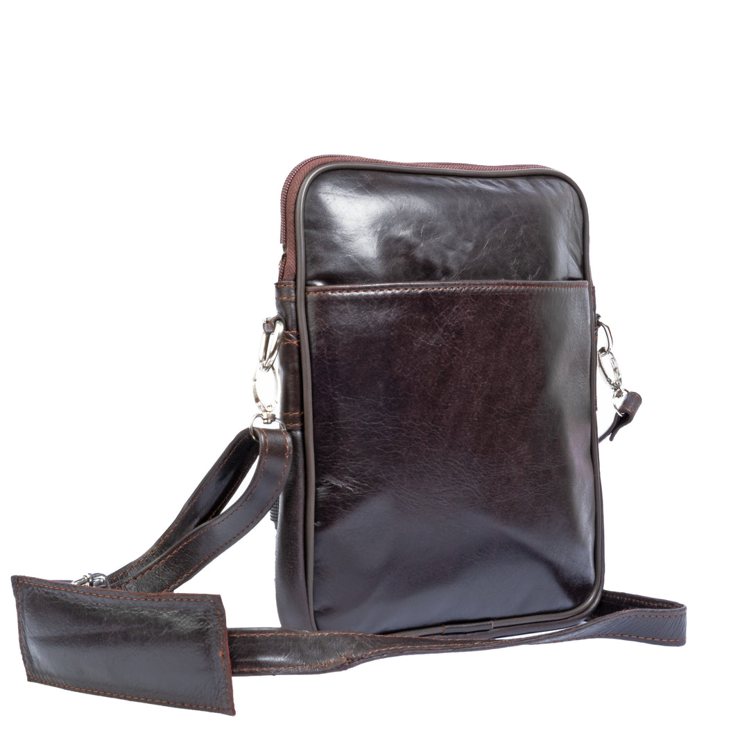 Mini Leather Crossbody Bag Messenger