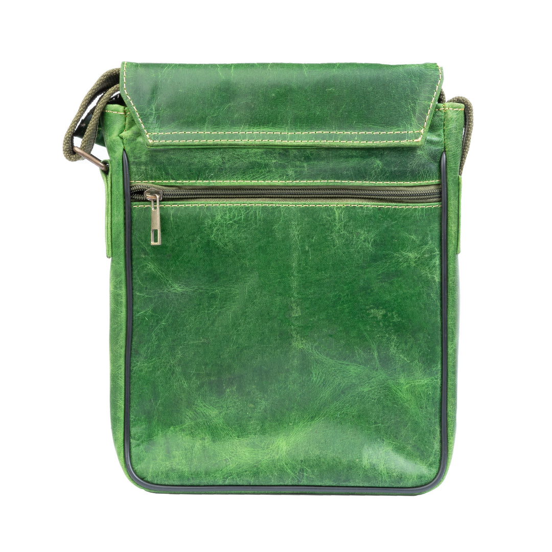 Vintage Leather Crossbody Bag