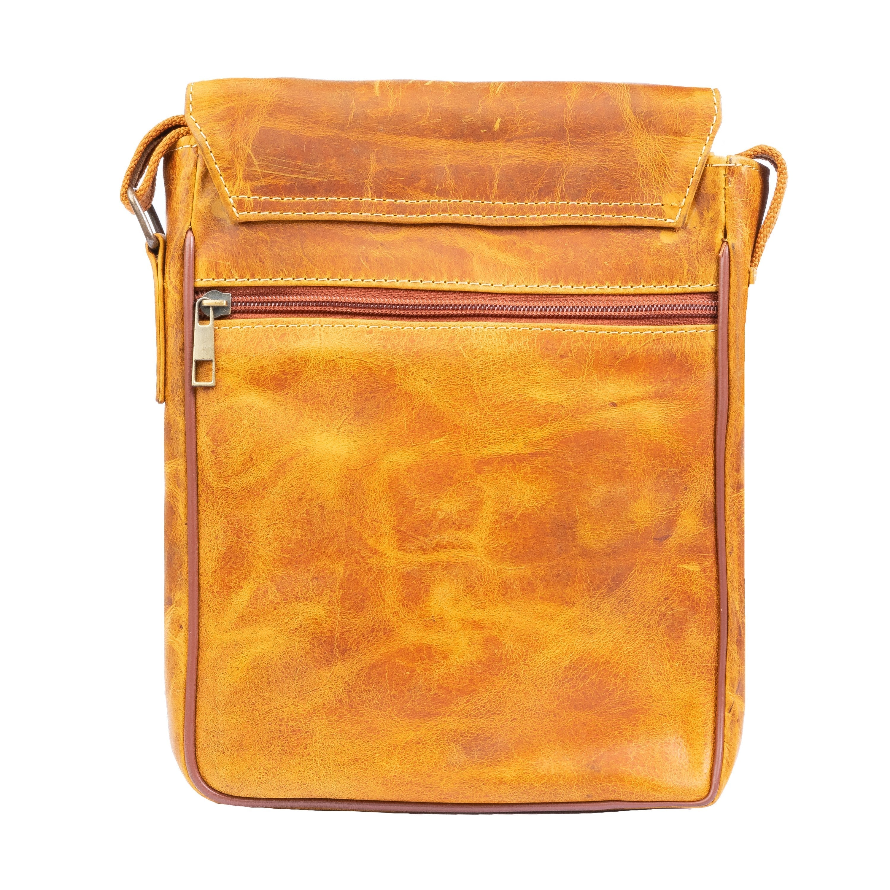 Vintage Leather Crossbody Bag