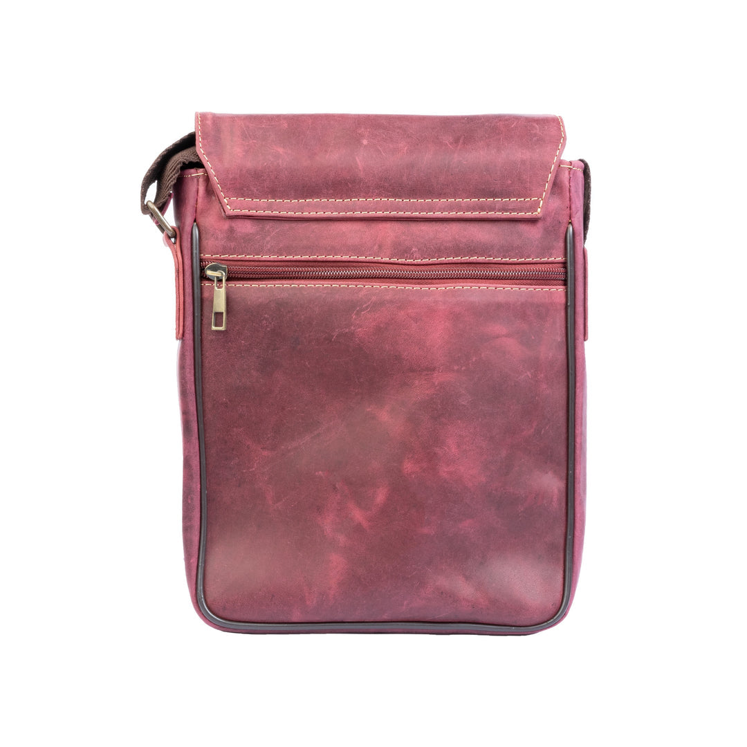 Vintage Leather Crossbody Bag