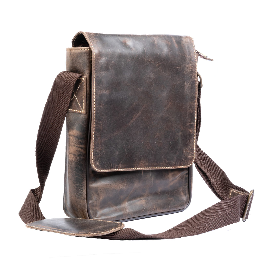 Vintage Stylish Leather Crossbody Bag
