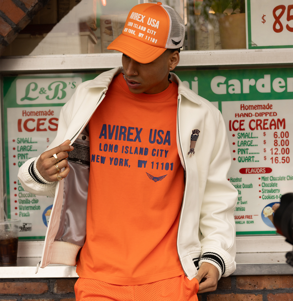 Avirex Icon Jacket White