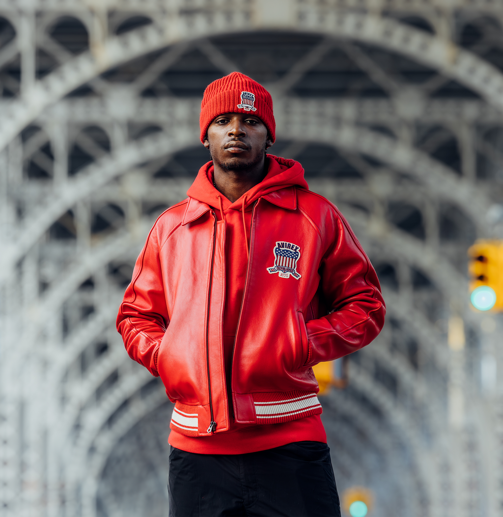 Avirex Icon Jacket Red