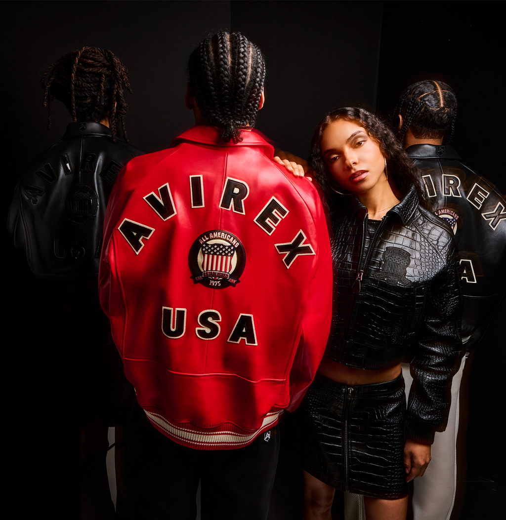 Avirex Icon Jacket Red