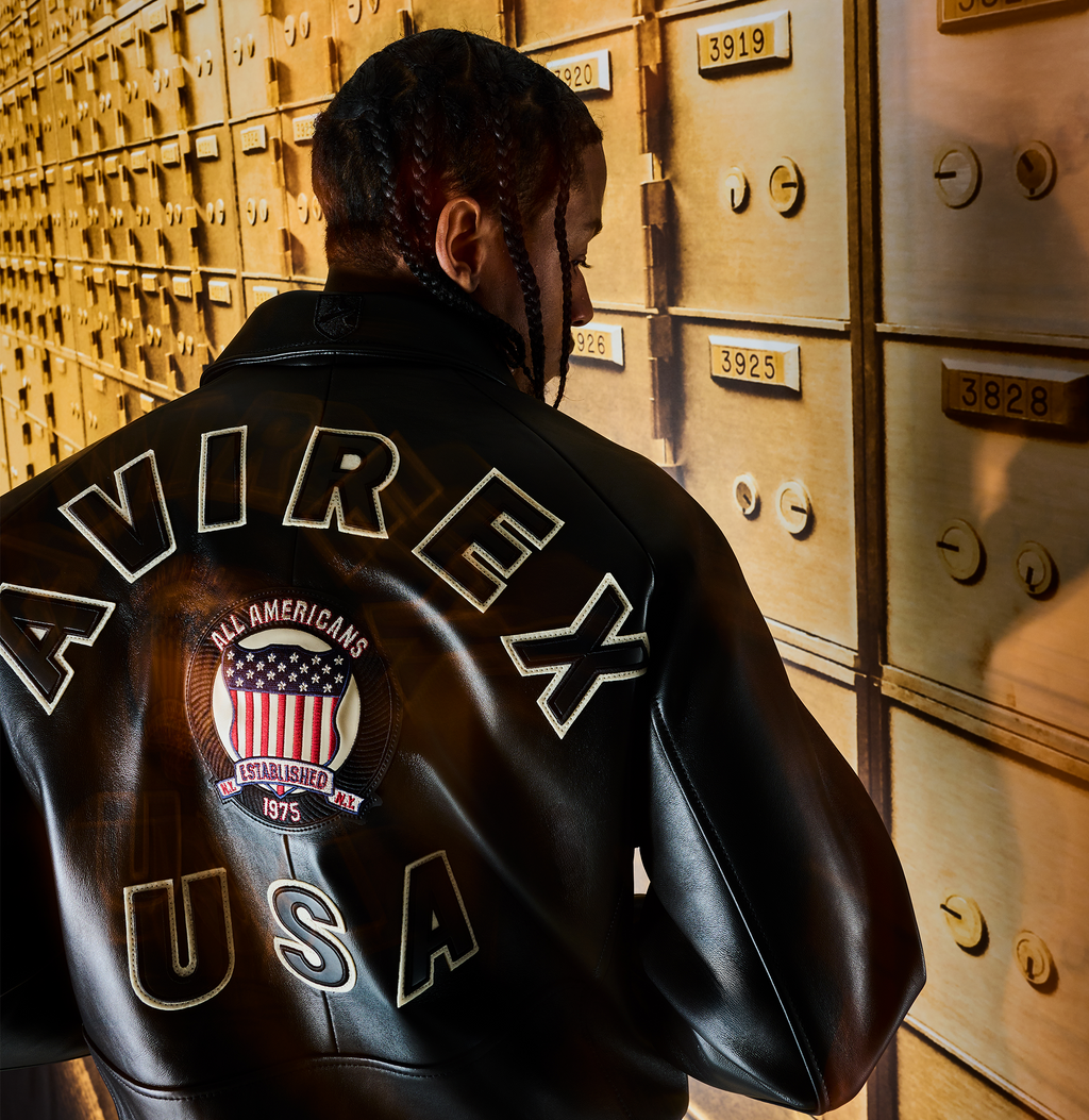 Avirex Icon Jacket Jet Black