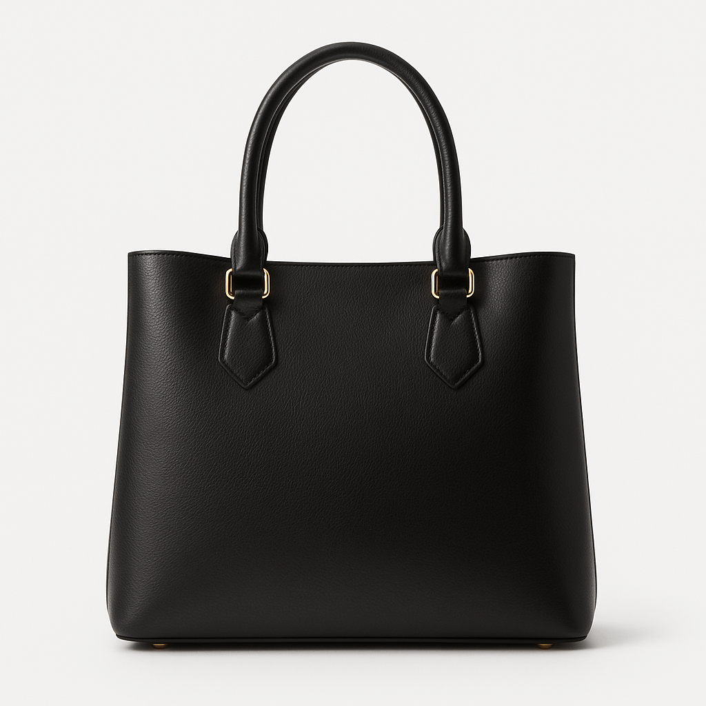 Nuvia Bloom Aria Structured Leather Tote Bag for Women