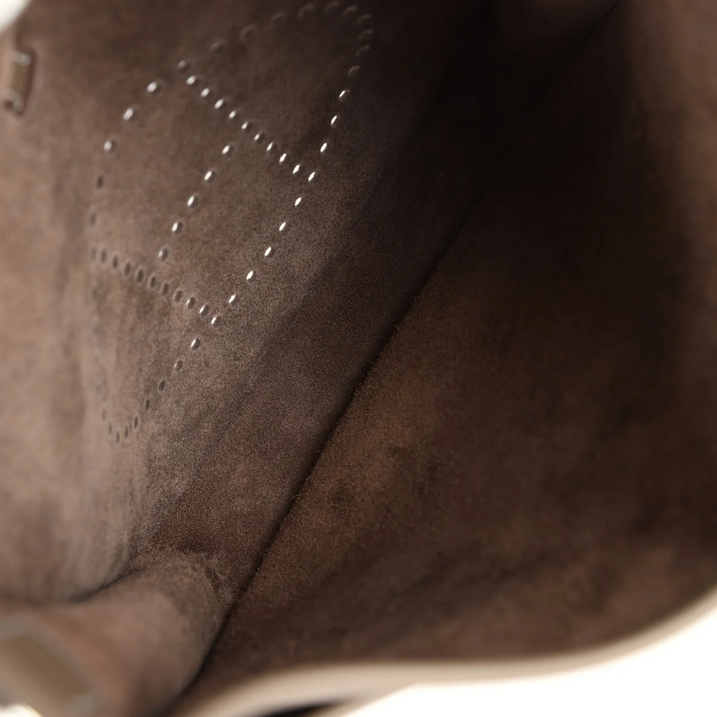 Hermès Evelyne III PM Etoupe Clemence Palladium Hardware