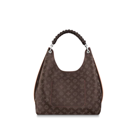 Louis Vuitton Carmel Mahina Women's Bag 'Chocolate Brown Cashmere Beige'